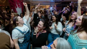 3-course Greek feast, 2-hr bottomless wine/soft drinks and ABBA singalongs. Dress-up welcome.